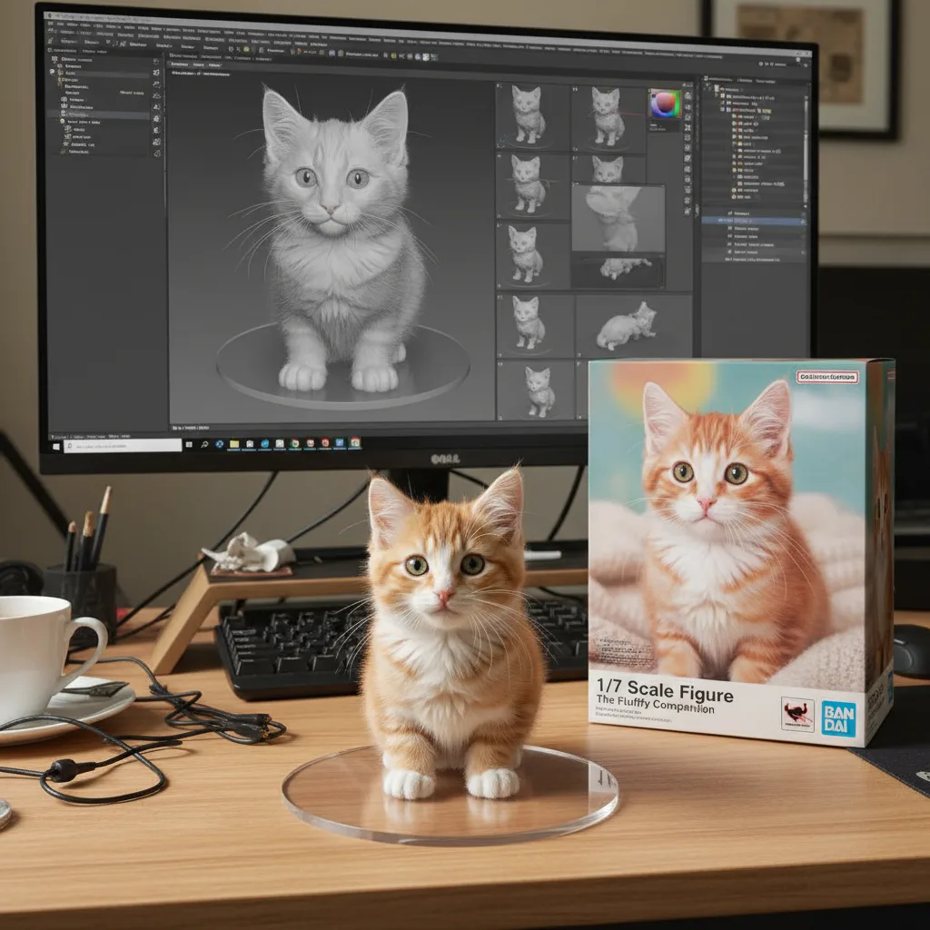 После - 3D Фигурка